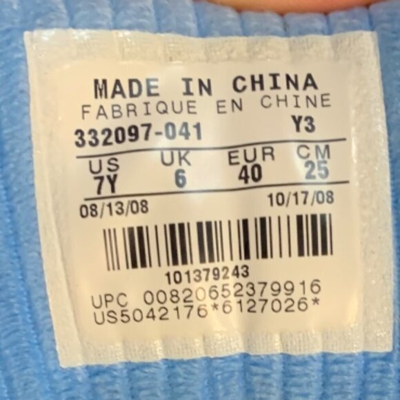 Jordan 2.5 TEAM GS BRED BASKETBALL SHOES Size Boy’s 7Y/Women's 8.5 Gray and Bl… - Picture 6 of 10